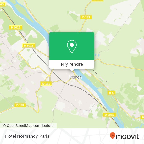 Hotel Normandy plan