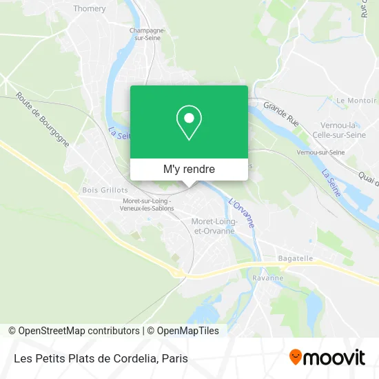 Les Petits Plats de Cordelia plan