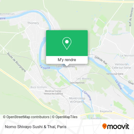 Nomo Shivayo Sushi & Thaï plan
