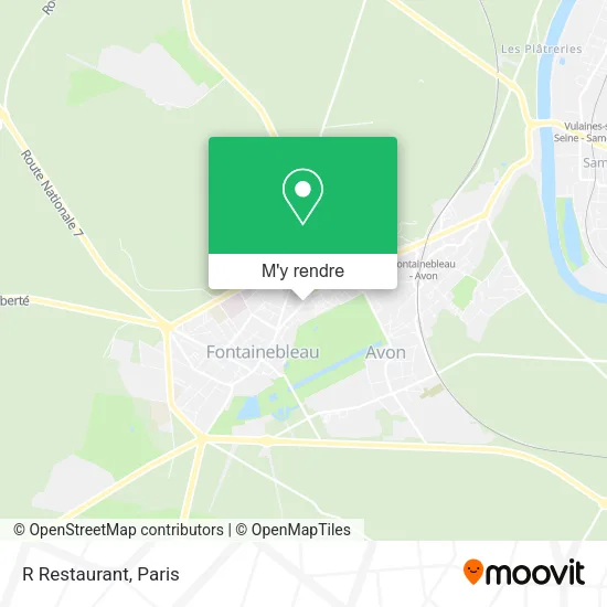 R Restaurant plan