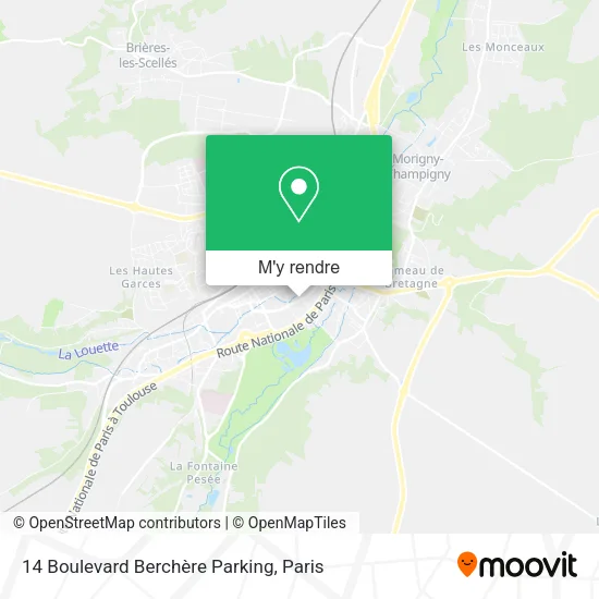 14 Boulevard Berchère Parking plan