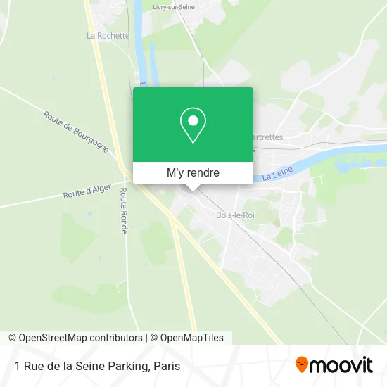 1 Rue de la Seine Parking plan