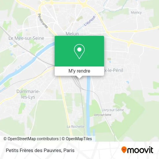 Petits Frères des Pauvres plan