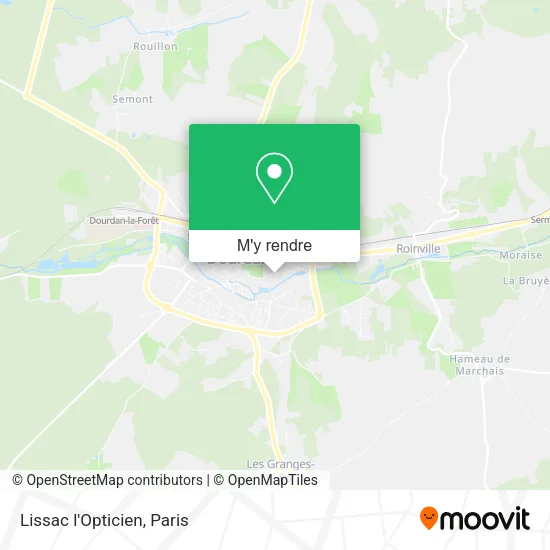 Lissac l'Opticien plan