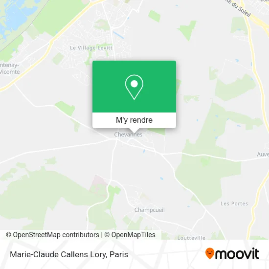 Marie-Claude Callens Lory plan