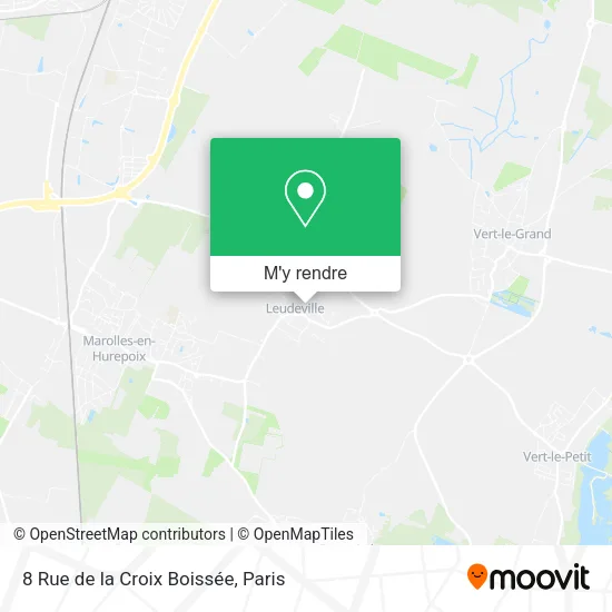 8 Rue de la Croix Boissée plan