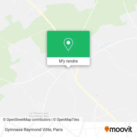 Gymnase Raymond Vitte plan