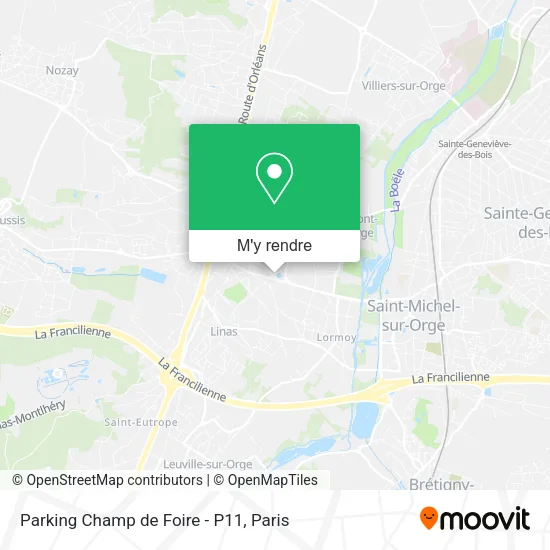 Parking Champ de Foire - P11 plan