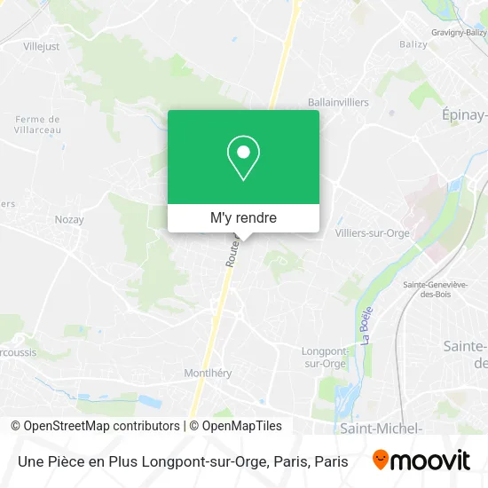 Une Pièce en Plus Longpont-sur-Orge, Paris plan