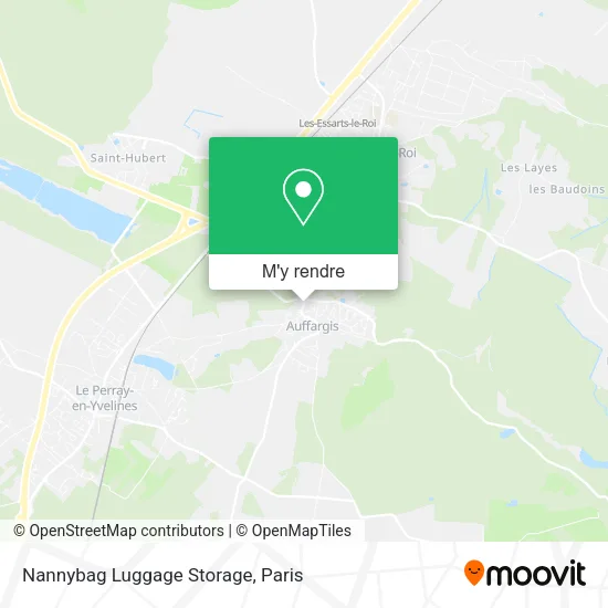 Nannybag Luggage Storage plan