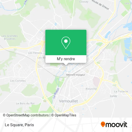 Le Square plan