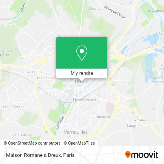 Maison Romane à Dreux plan