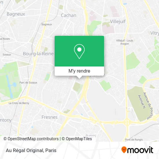 Au Régal Original plan