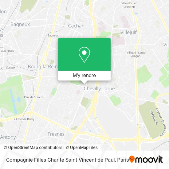 Compagnie Filles Charité Saint-Vincent de Paul plan