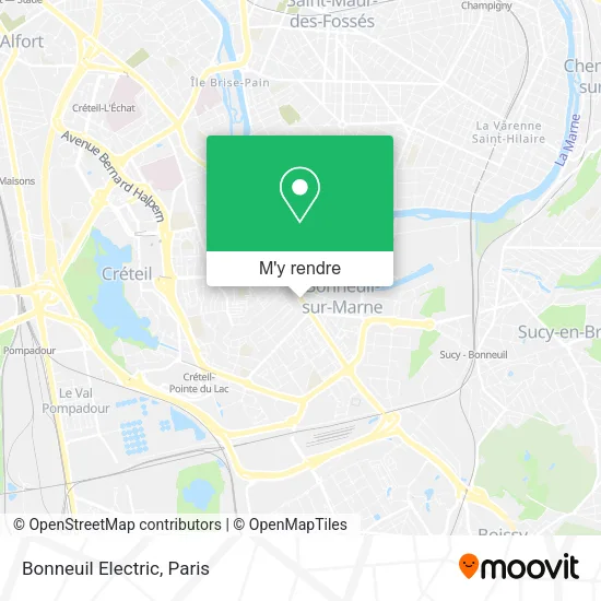 Bonneuil Electric plan