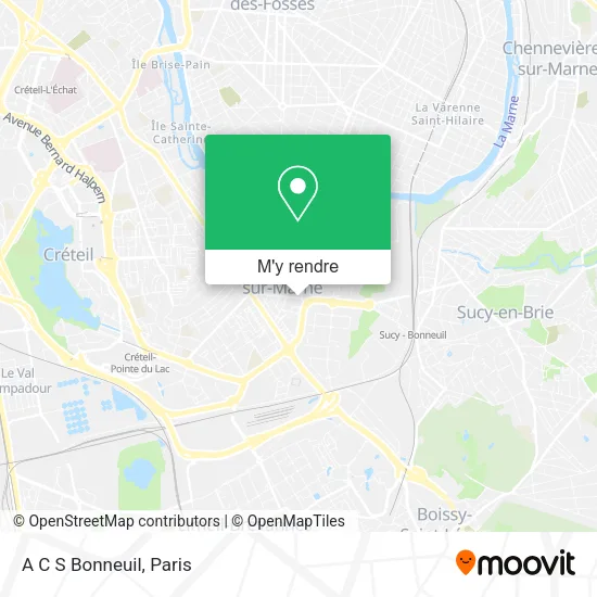 A C S Bonneuil plan