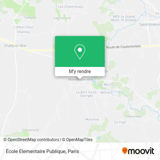 École Elementaire Publique plan