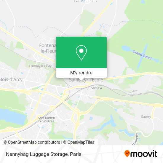 Nannybag Luggage Storage plan