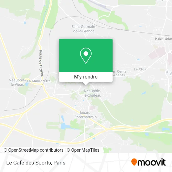 Le Café des Sports plan