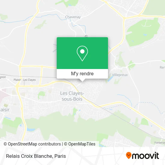 Relais Croix Blanche plan