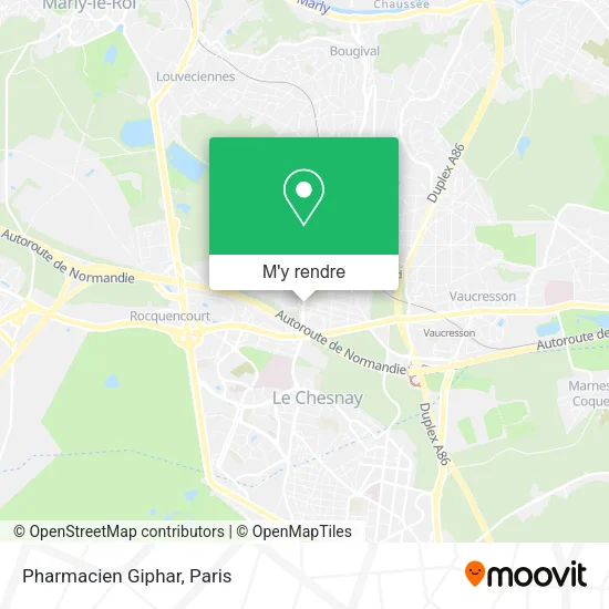Pharmacien Giphar plan