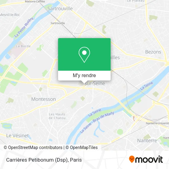 Carrières Petibonum (Dsp) plan