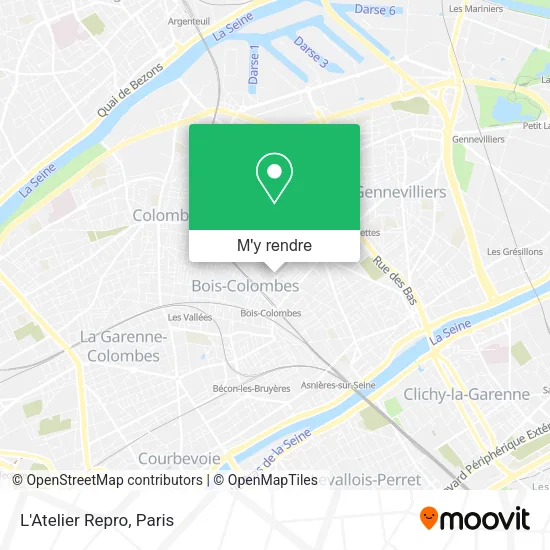L'Atelier Repro plan
