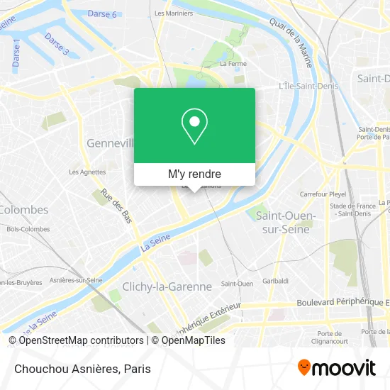 Chouchou Asnières plan