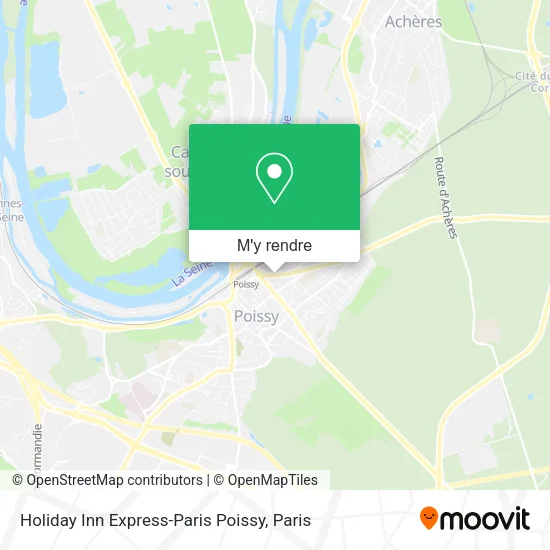 Holiday Inn Express-Paris Poissy plan