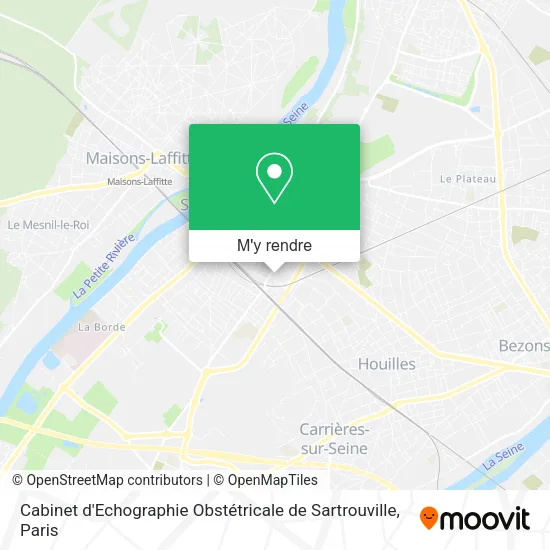 Cabinet d'Echographie Obstétricale de Sartrouville plan