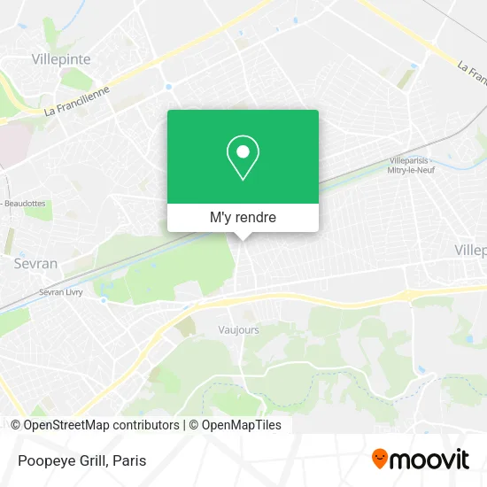 Poopeye Grill plan