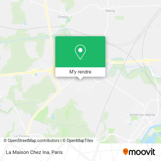La Maison Chez Ina plan