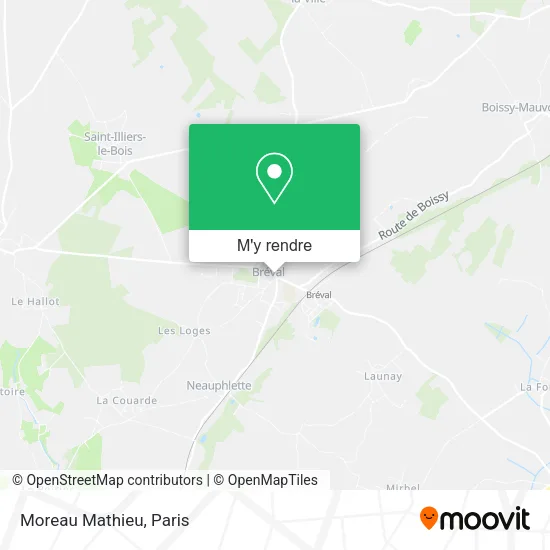 Moreau Mathieu plan