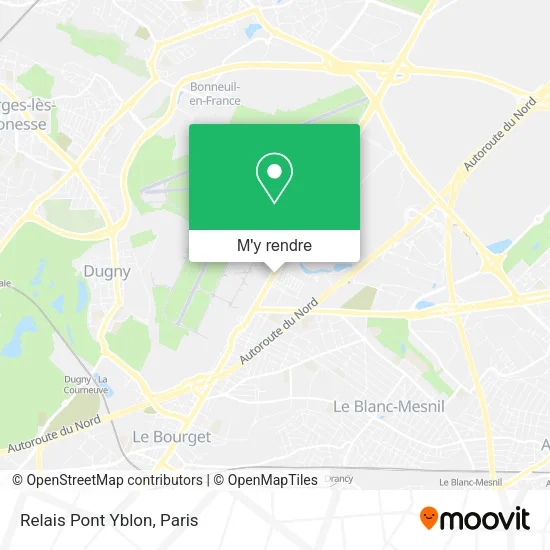 Relais Pont Yblon plan
