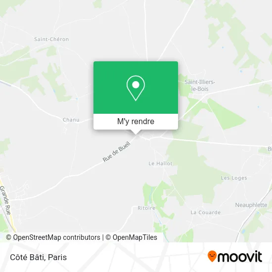 Côté Bâti plan