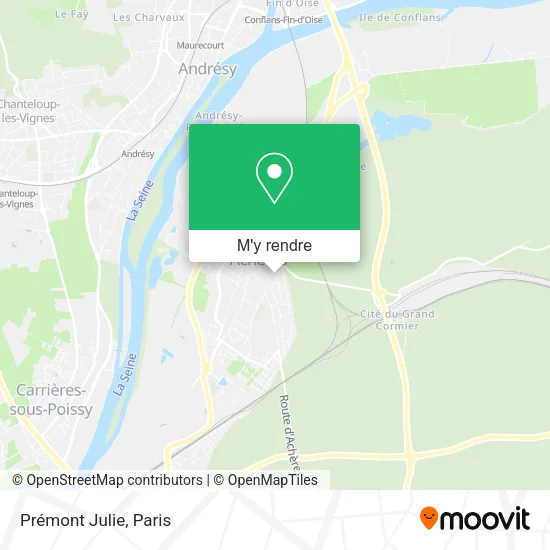 Prémont Julie plan