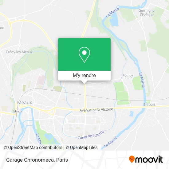 Garage Chronomeca plan