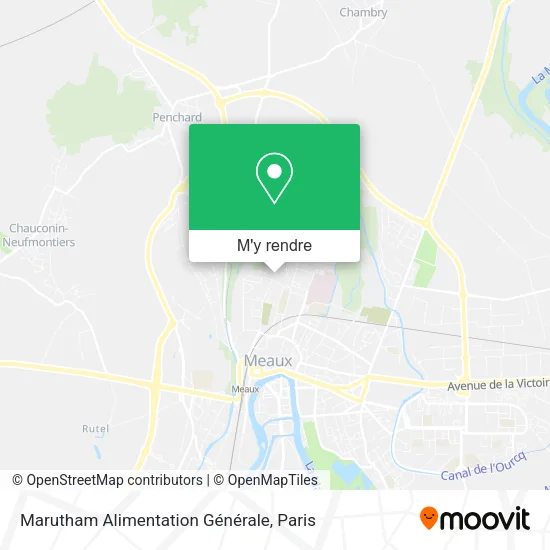Marutham Alimentation Générale plan
