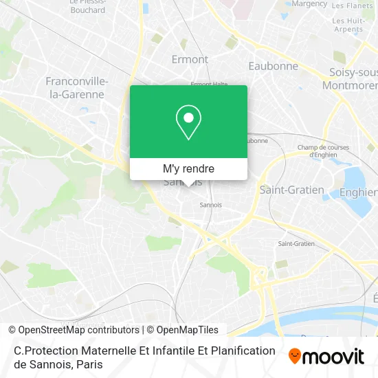 C.Protection Maternelle Et Infantile Et Planification de Sannois plan