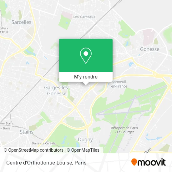 Centre d'Orthodontie Louise plan
