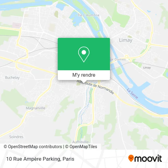 10 Rue Ampère Parking plan