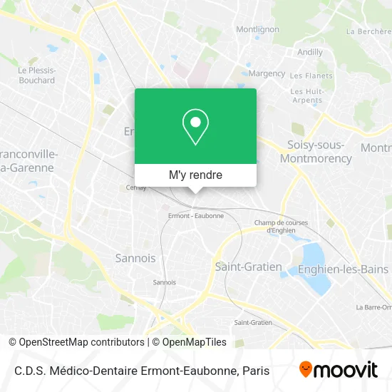C.D.S. Médico-Dentaire Ermont-Eaubonne plan