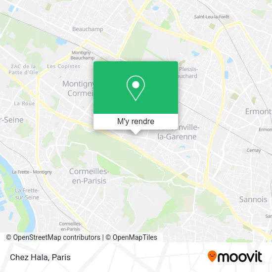 Chez Hala plan