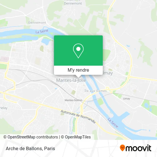 Arche de Ballons plan