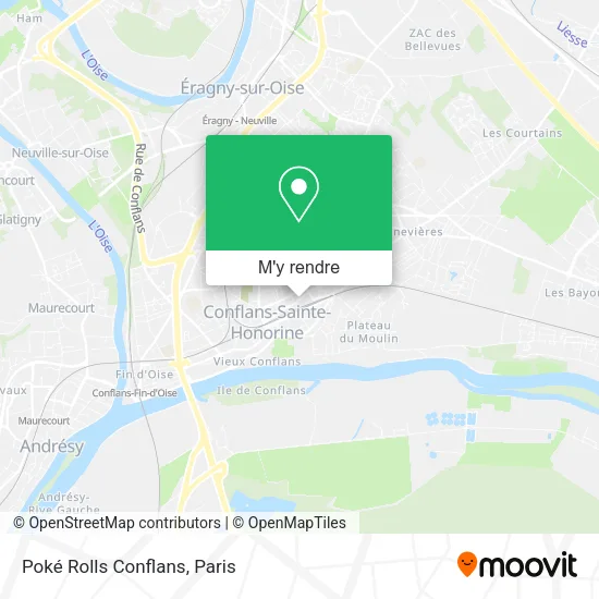 Poké Rolls Conflans plan