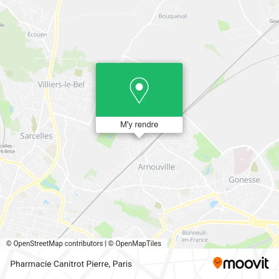 Pharmacie Canitrot Pierre plan