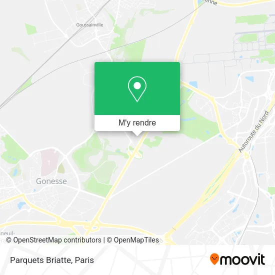 Parquets Briatte plan