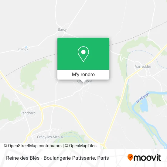 Reine des Blés - Boulangerie Patisserie plan