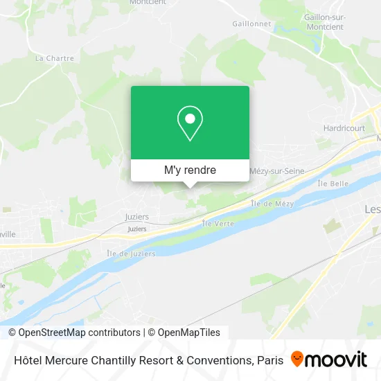 Hôtel Mercure Chantilly Resort & Conventions plan