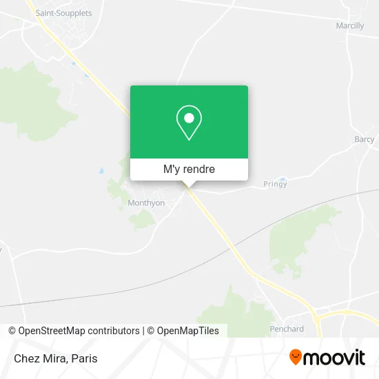 Chez Mira plan